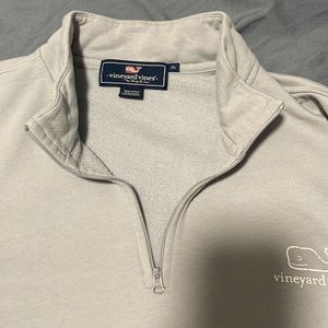 Vineyard Vines Men’s XL Half Zip Pullover Light Blue